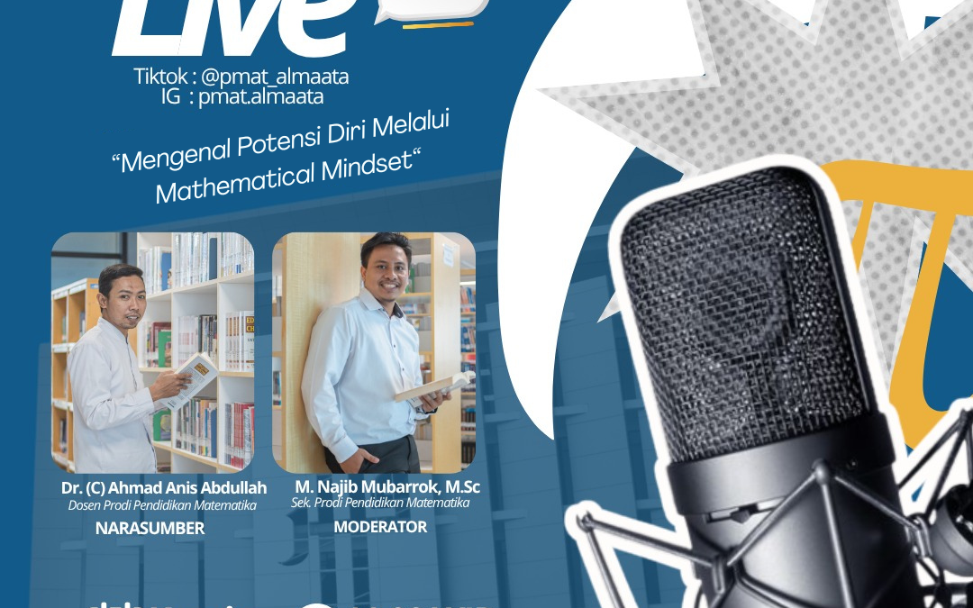 Prodi Pendidikan Matematika UAA Gelar Podcast: Mengenal Potensi Diri Melalui Mathematical Mindset