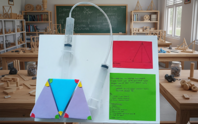 Mahasiswa Pendidikan Matematika UAA Kembangkan Alat Peraga STEM Pembuktian Sudut Segitiga