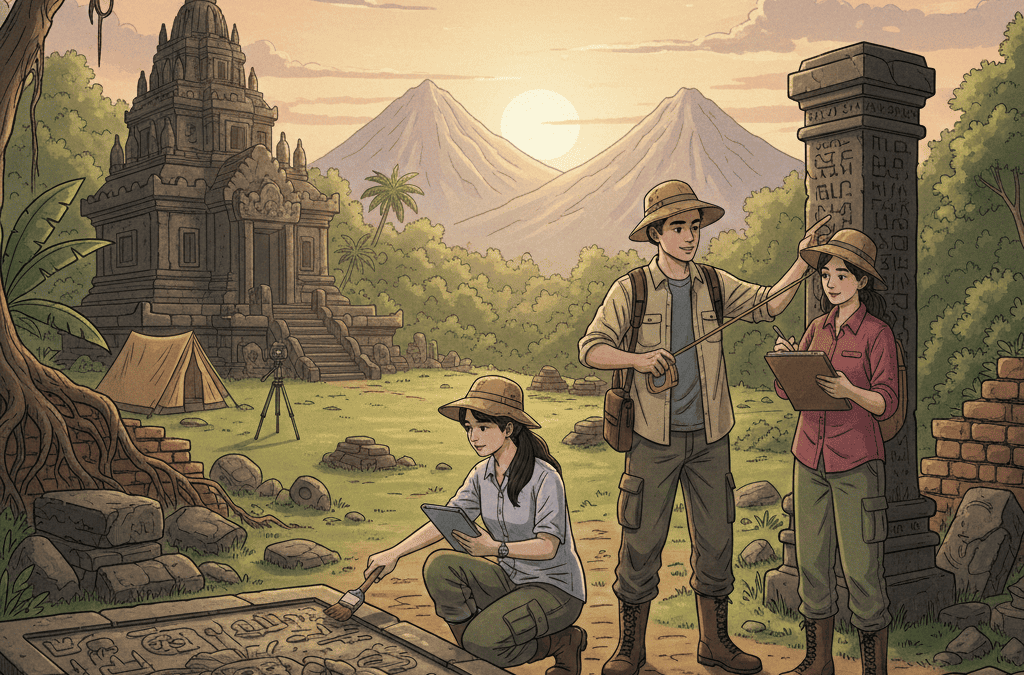 Mahasiswa PMAT Lakukan Eksplorasi Etnomatematika di Situs Mataram Pleret