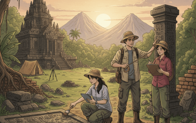 Mahasiswa PMAT Lakukan Eksplorasi Etnomatematika di Situs Mataram Pleret