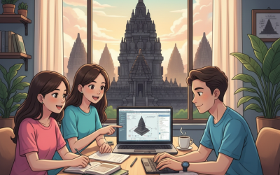 Mahasiswa PMAT Kembangkan Media Pembelajaran Matematika Berbasis GeoGebra dengan Konteks Candi Prambanan