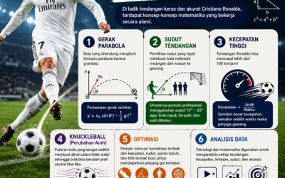 Tendangan Cristiano Ronaldo dan Keajaiban Matematika di Lapangan Hijau