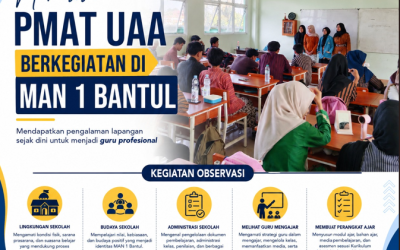 Belajar Menjadi Guru Profesional: Mahasiswa PMAT Universitas Alma Ata Perkuat Kompetensi Melalui Observasi Lapangan di MAN 1 Bantul